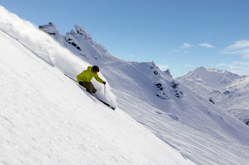 Treble Cone ski field, Wanaka